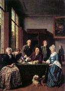HOREMANS, Jan Jozef II The Marriage Contract oil painting on canvas